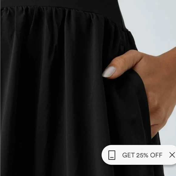 HALARA Elegant Black Maxi Dress - Picture 3 of 4